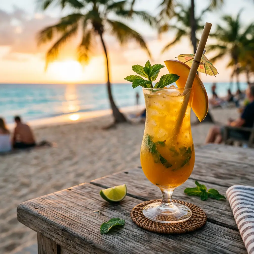 Tropical Mango Cocktail